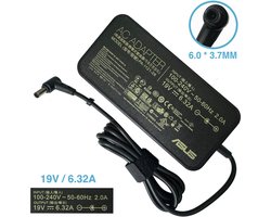 Oplader geschikt voor Asus – 123W – 6.0 × 3.7 mm – 19.5V / 6.3A