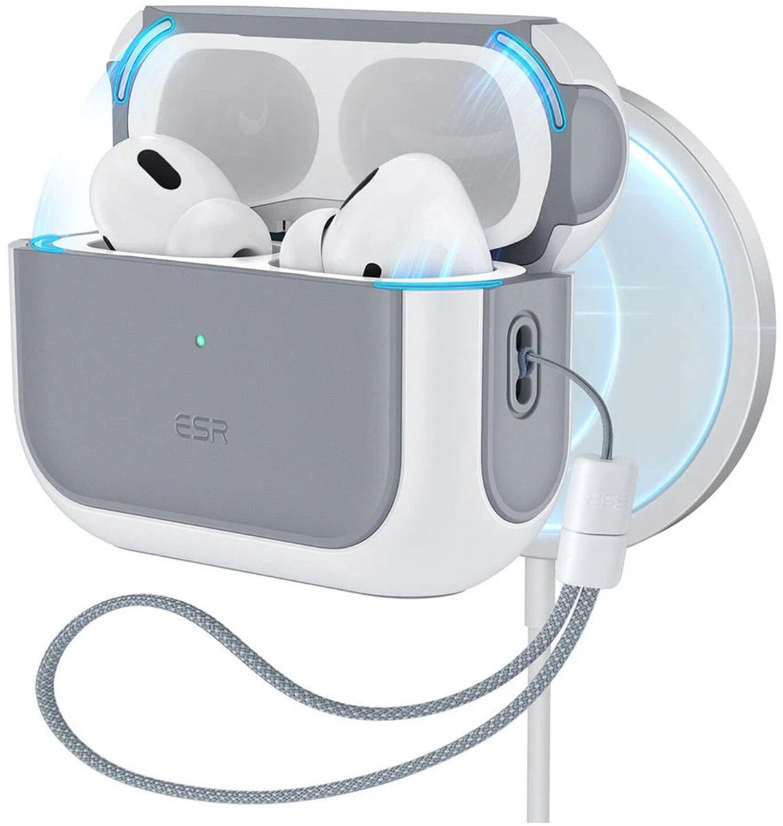 Esr Orbit Halolock Hoesje Voor Apple Airpods Pro 3 Magsafe Bescherming