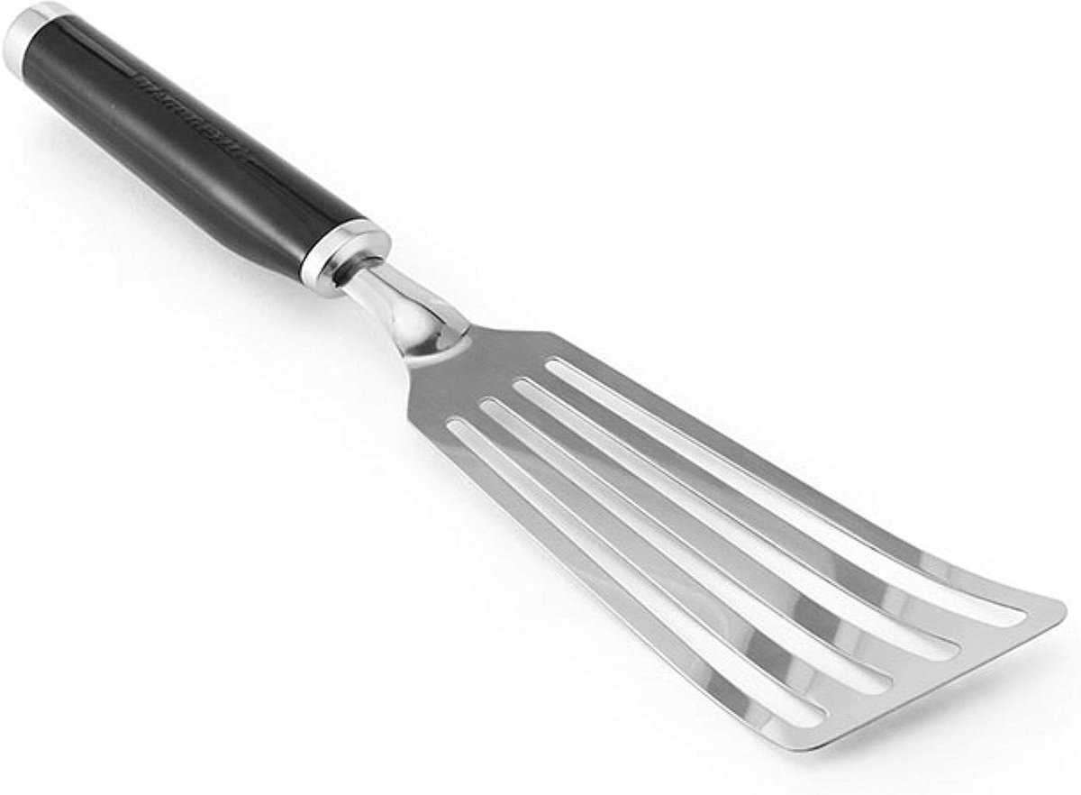 Flex spatel - Keuken spatel - Delicaat koken - Flexibele kop - 307 cm - Zwart
