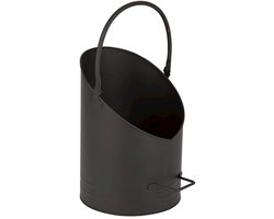 Pelletemmer 31 liter - zwart - kolenemmer / steenkolenemmer / houtemmer