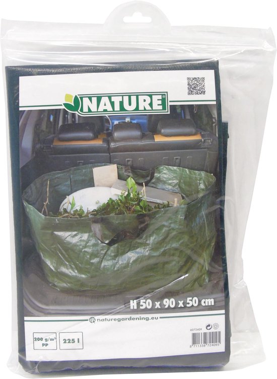 Nature - Tuinafvalzak - Multifunctioneel - 225L - met stevige handvatten van Nature — afbeelding 4