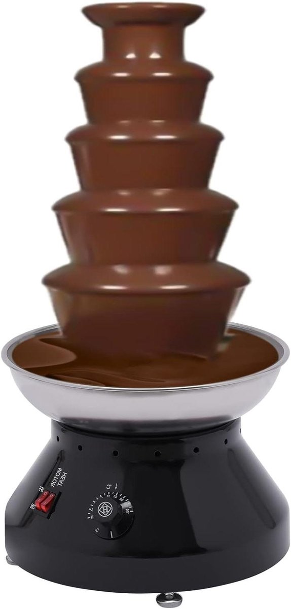 Chocoladefontein - Chocoladefondue - luxe dessert