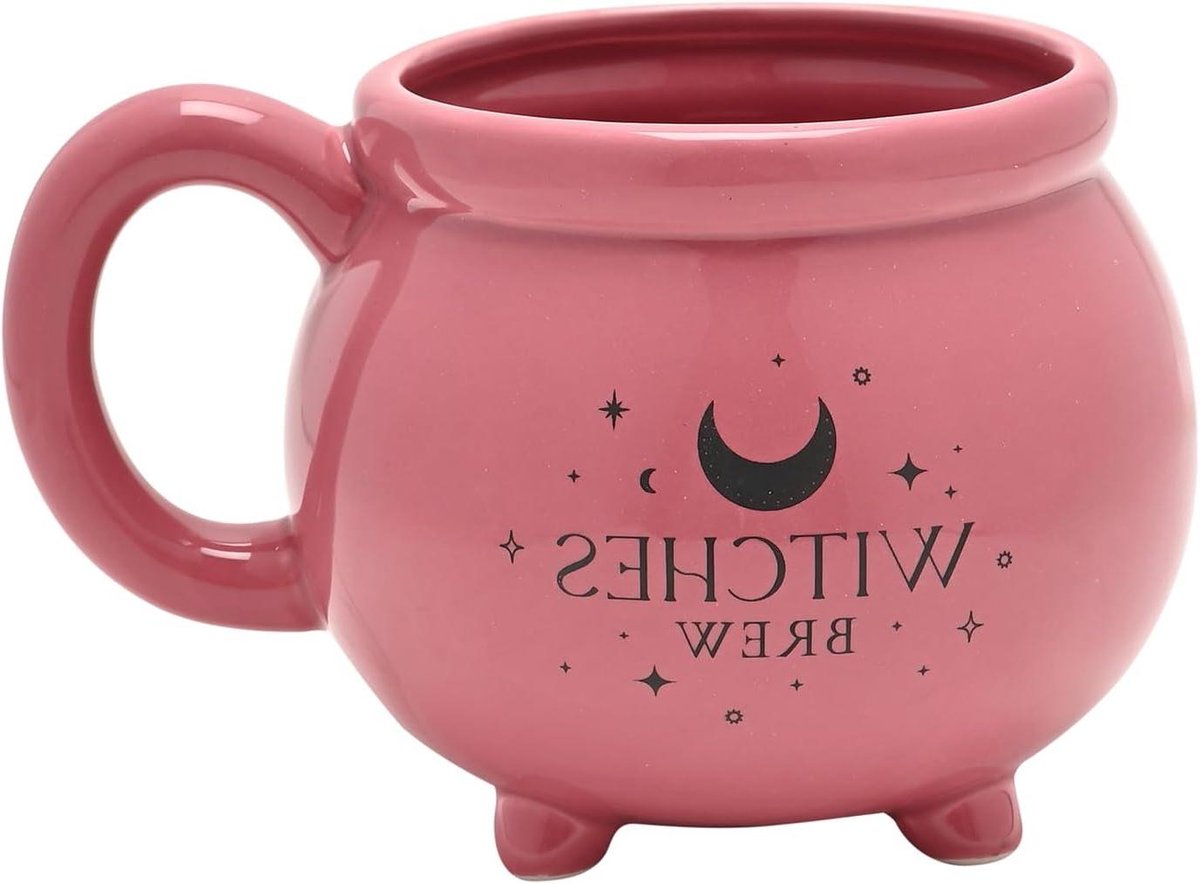 Ketel Mok - Heksen Brew - Warme Dranken - Betoverend Ontwerp - 330ml - Zwart