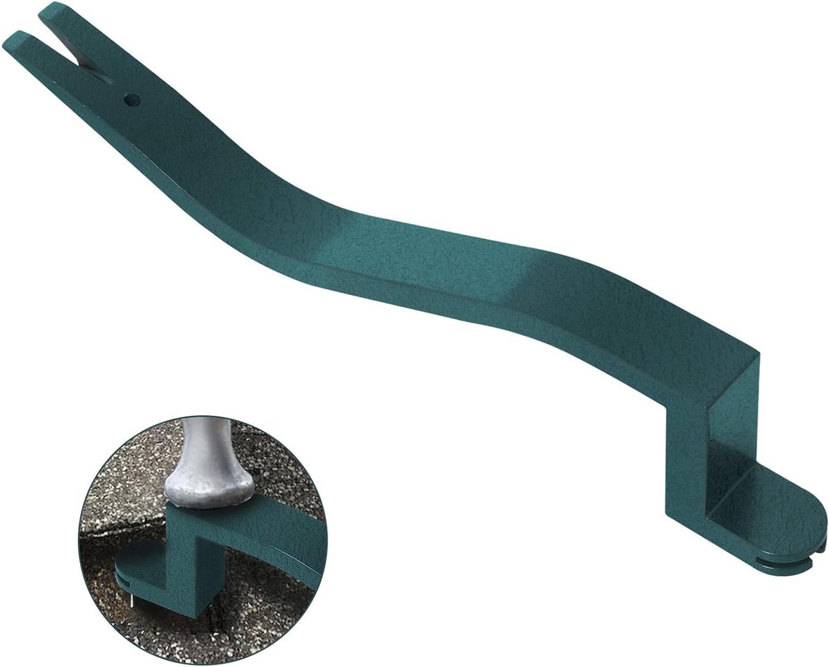 Dak Shingles Gereedschap - Dak Reparatie Tool - Dakbedekking Vernieuwen - Beschermt Gordelroos - 30 cm Lengte - Metaal