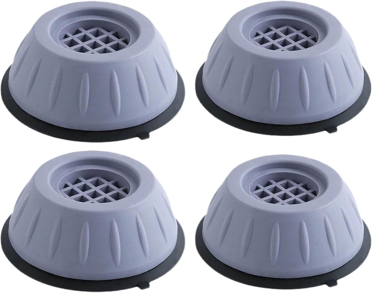Voetjes voor Wasmachines - Apparaatvoetjes Trillingsdempers - Apparaten Stabiliseren - Antislip Ontwerp - 4 Stuks - Veelkleurig