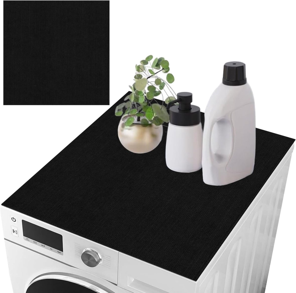 Beschermhoes voor Wasmachine en Droger, Antislip Mat 60 x 60 cm, Universele Bescherming vo