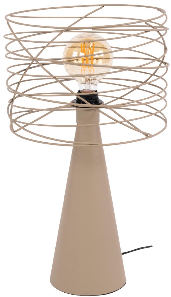 AnLi Style Tafellamp Curl 1L Beige
