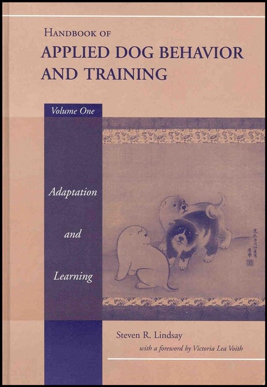Handbk Applied Dog Behaviour & Training - cover