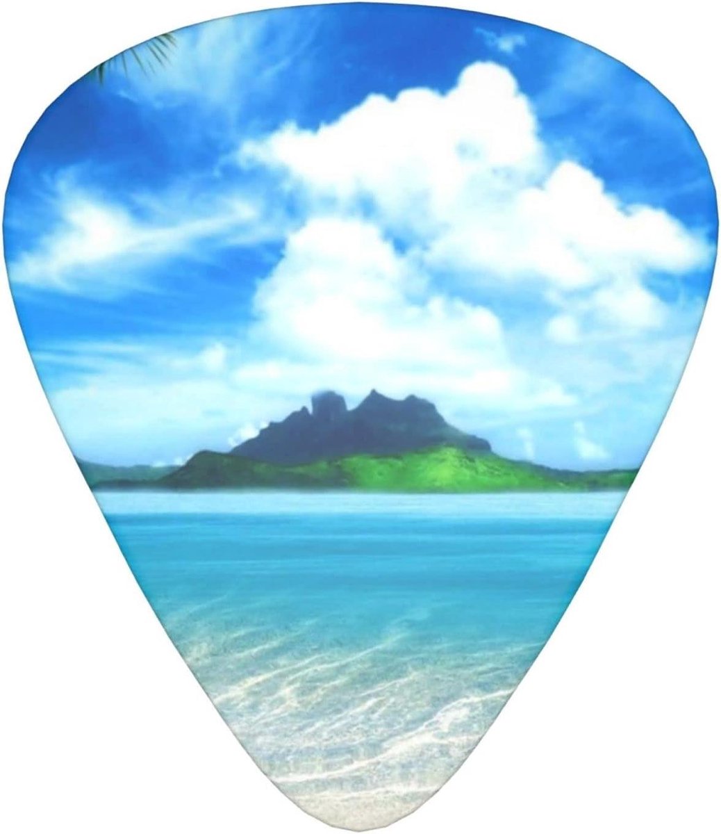 Gitaar Plectrums - Muziek Picks - Muziek Maken - Verschillende Diktes - 12 Stuks - Wit