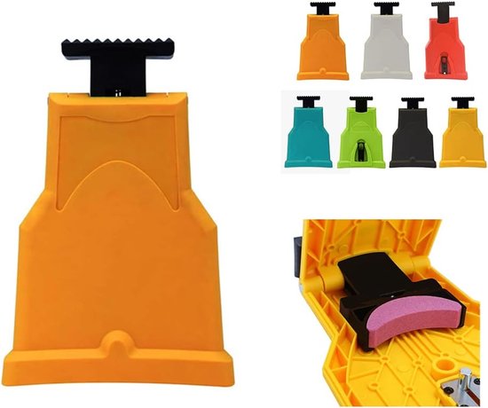 Kettingzaag Slijper - Tanden Slijpkit - Zaag Ketting Onderhoud - Flexibel Instelbaar - 23 x 16 cm - Zwart — afbeelding 4