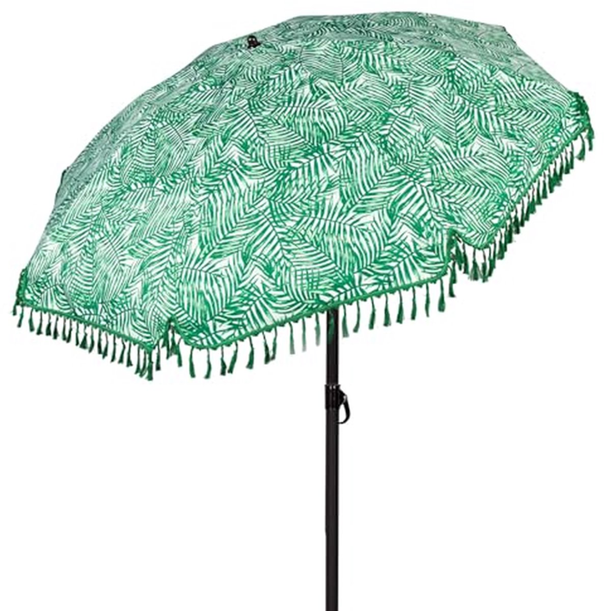 Strandparasol 180 cm - Zonnescherm Buiten - Bescherming Tegen Zon - Verstelbare Kantelfunctie - 180 x 180 cm - Multicolor