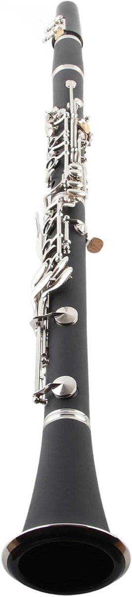 Klarinet Set - Houtblazer Instrument - Muziek Maken - Duurzaam Materiaal - 66 cm - Zwart