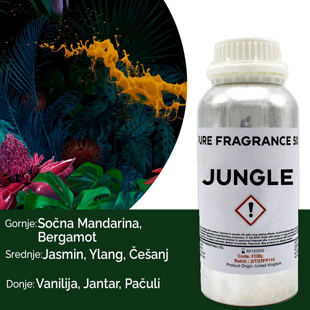 Jungle Pure Geurolie - 500 ml