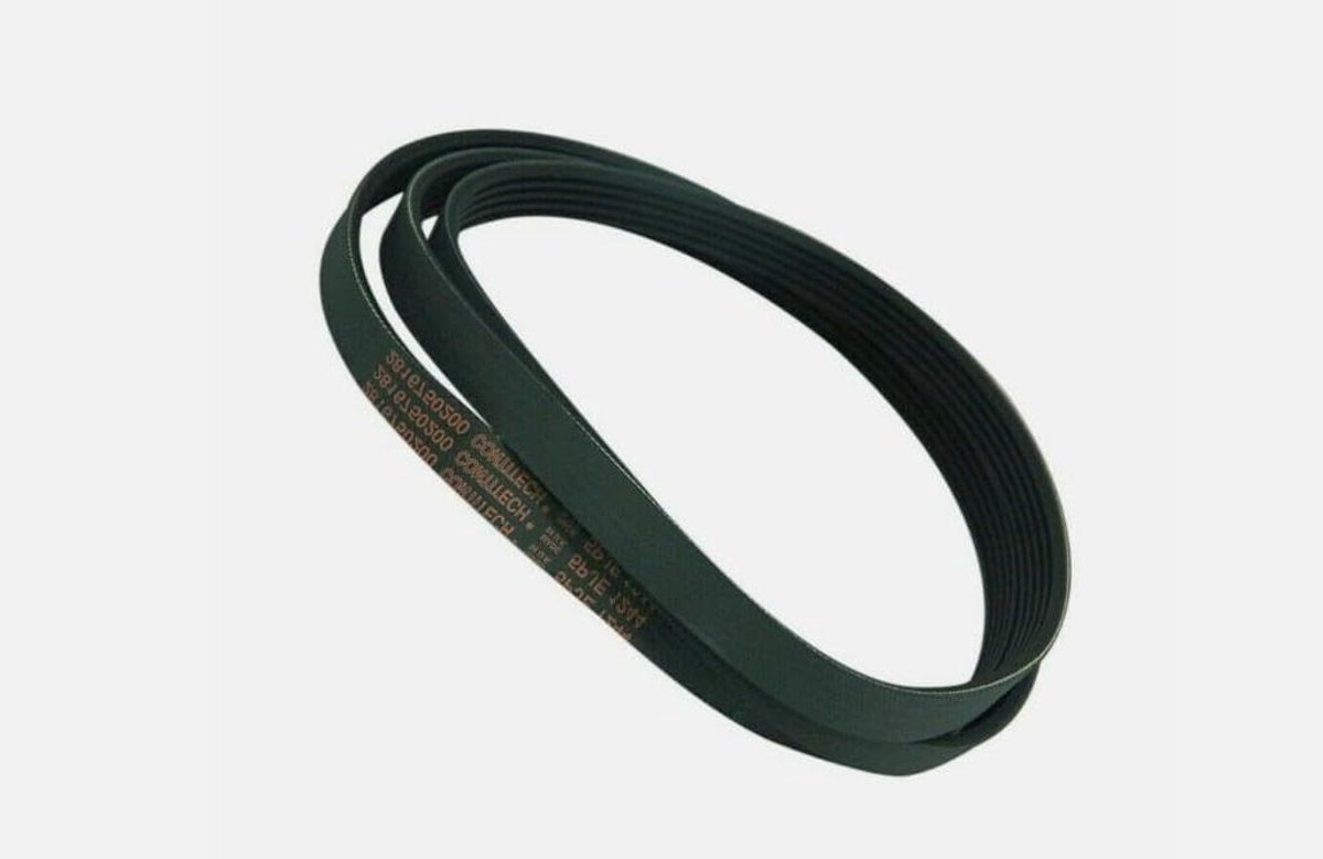 Wasmachine Riem Drumriem Wasmachine Reparatie 1244 5PJE 1244 mm Zwart