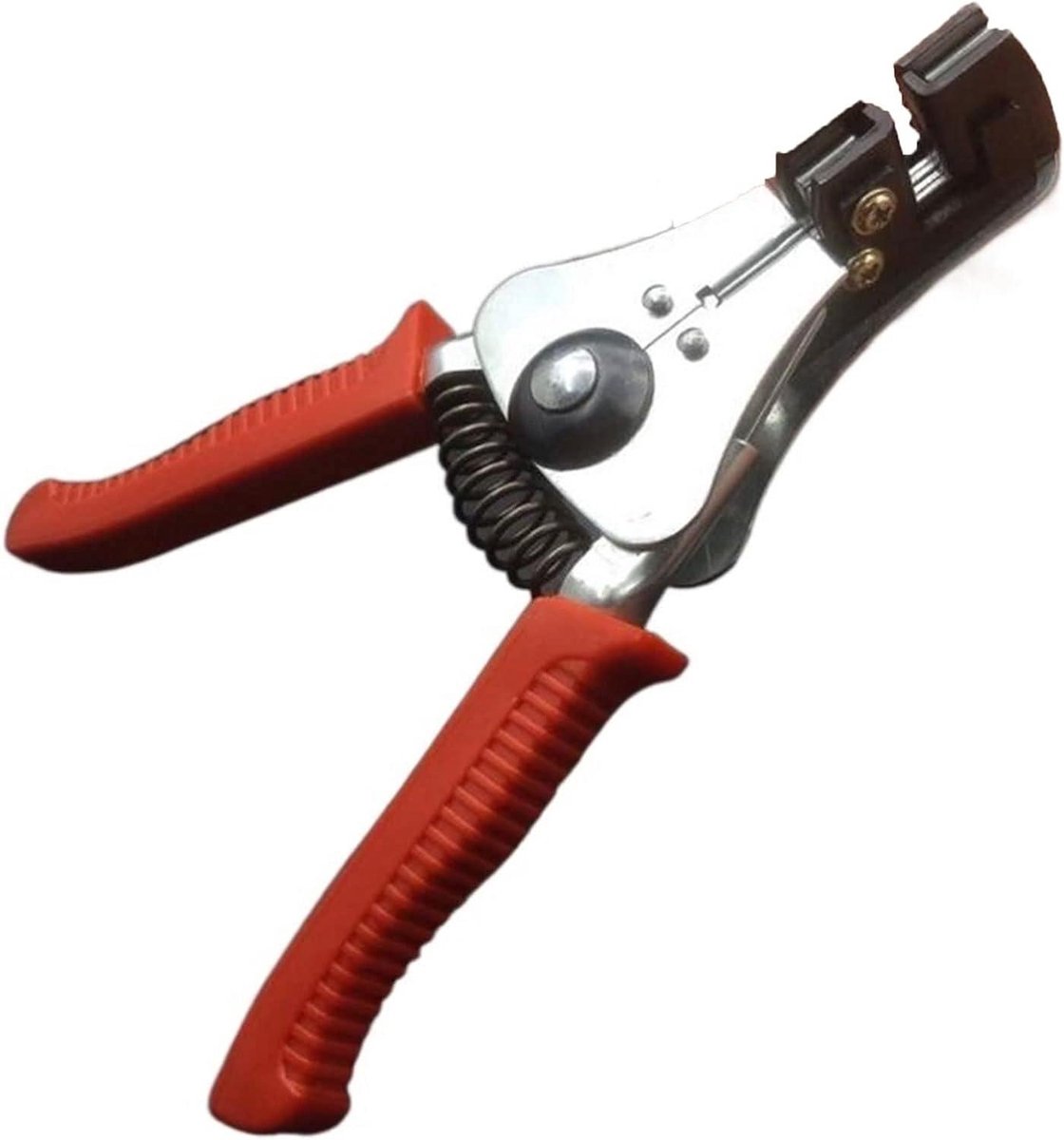 Draadstripper Krimptang - Kabelgereedschap - Installatie Datakabels - Geïntegreerd Gereedschap - 1 Stuk - Zwart