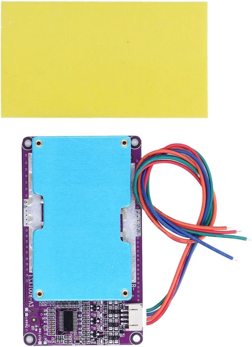 Batterijbeschermingskaart - Celbescherming PCB - Accupakket Beheer - Ingebouwde Balansfunctie - 96 x 55 x 9 mm - Groen