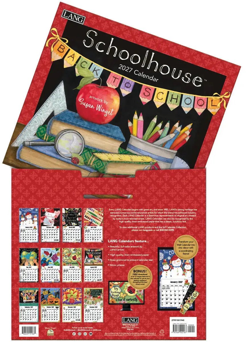 Schoolhouse Kalender 2027