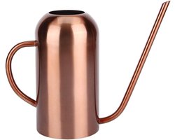 Stainless Steel Watering Can 1.5L | Long Spout for Potted Plants/Indoor Gardens/Hanging Baskets | Large Capacity Oxidation Protected Watering Pot with Ergonomic Handle