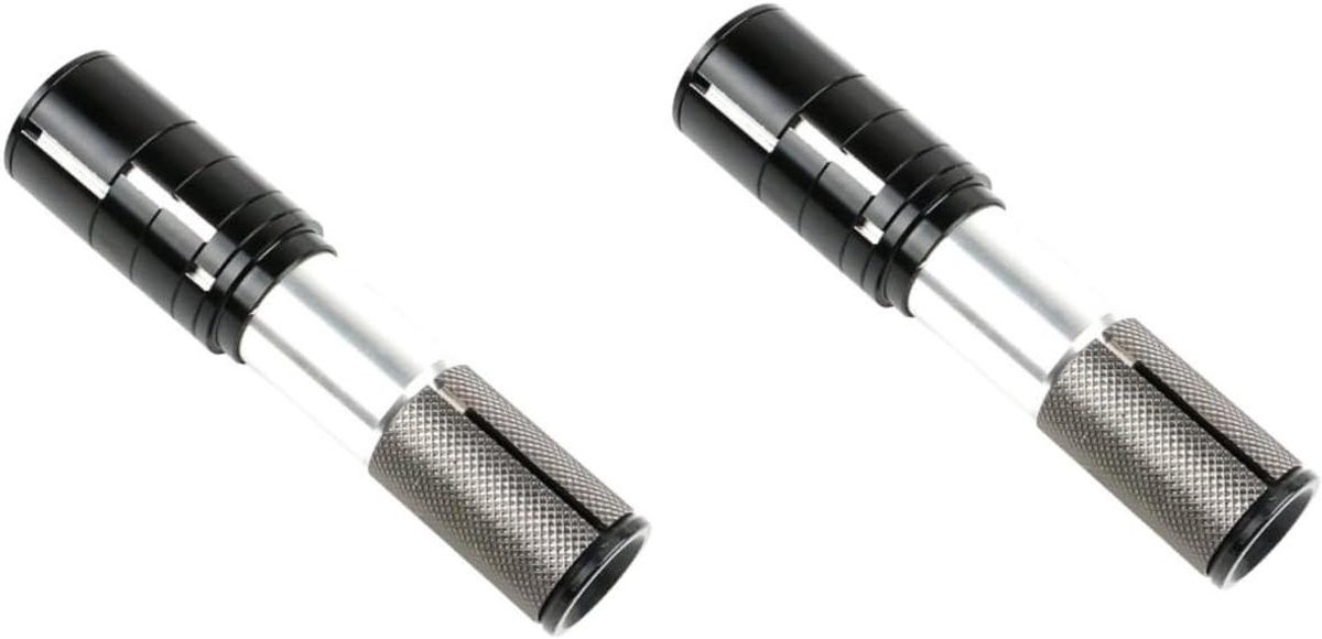 Fiets Stuurverhoger - Stuur Riser - Stuur Verstellen - Verstelbaar met 50mm - 2 Stuks - Zwart