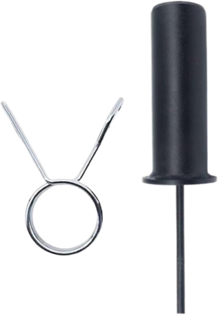 Gym Pins - Gewichtsverlenger Machine - Krachttraining Uitbreiden - Snelle Gewichtsaanpassing - 10 mm Pin - Zwart