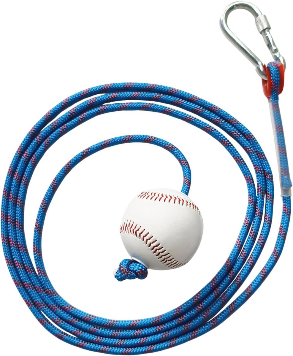Honkbal Trainingsmateriaal - Slagkoord Softbal - Sport Oefenen - Tijd Energiebesparend - 3 Meter Touw - Niet Gespecificeerd