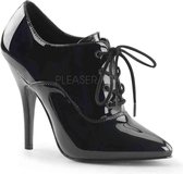 Pleaser Enkellaars -39 Shoes- SEDUCE-460 Zwart