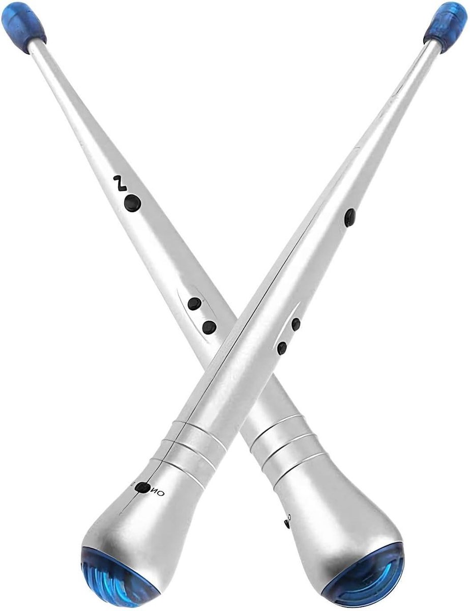 Digitale Drumstokken - Lucht Drumstokken - Muziek Maken - Touch-Sensitive Tip - 34 cm - Wit