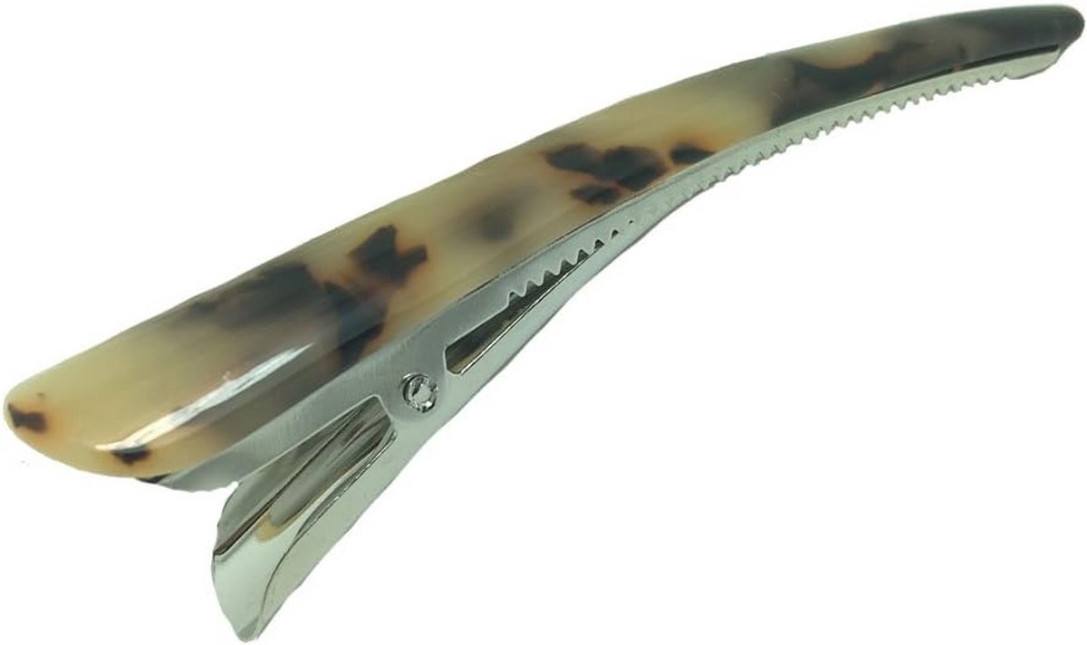 Chique Haarspeld met Luipaardprint voor Dames en Meisjes - Beige