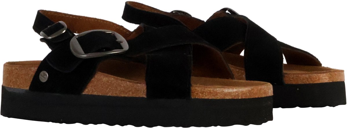 Shylo leren sandalen