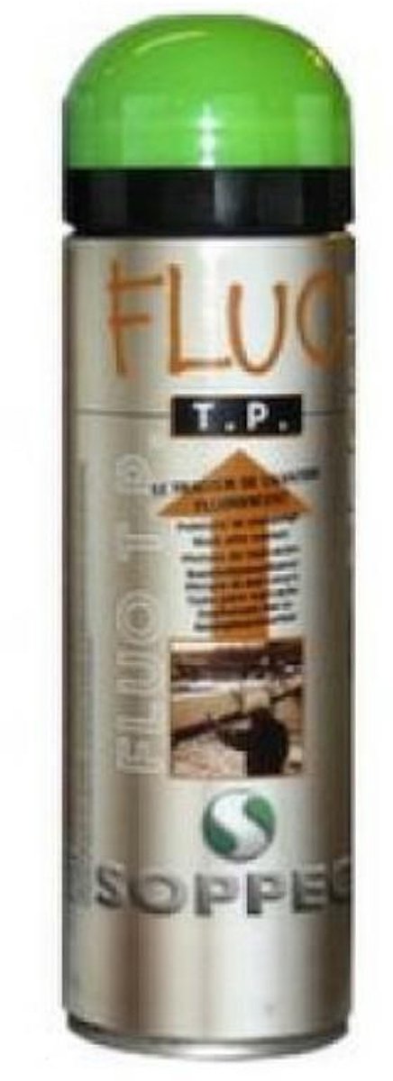 Soppec Fluo TP fluorescerende markeerverf, groen, 500 ml