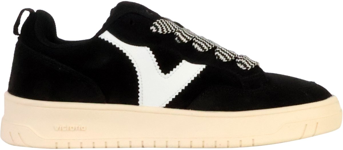 Lage sneakers met veters
