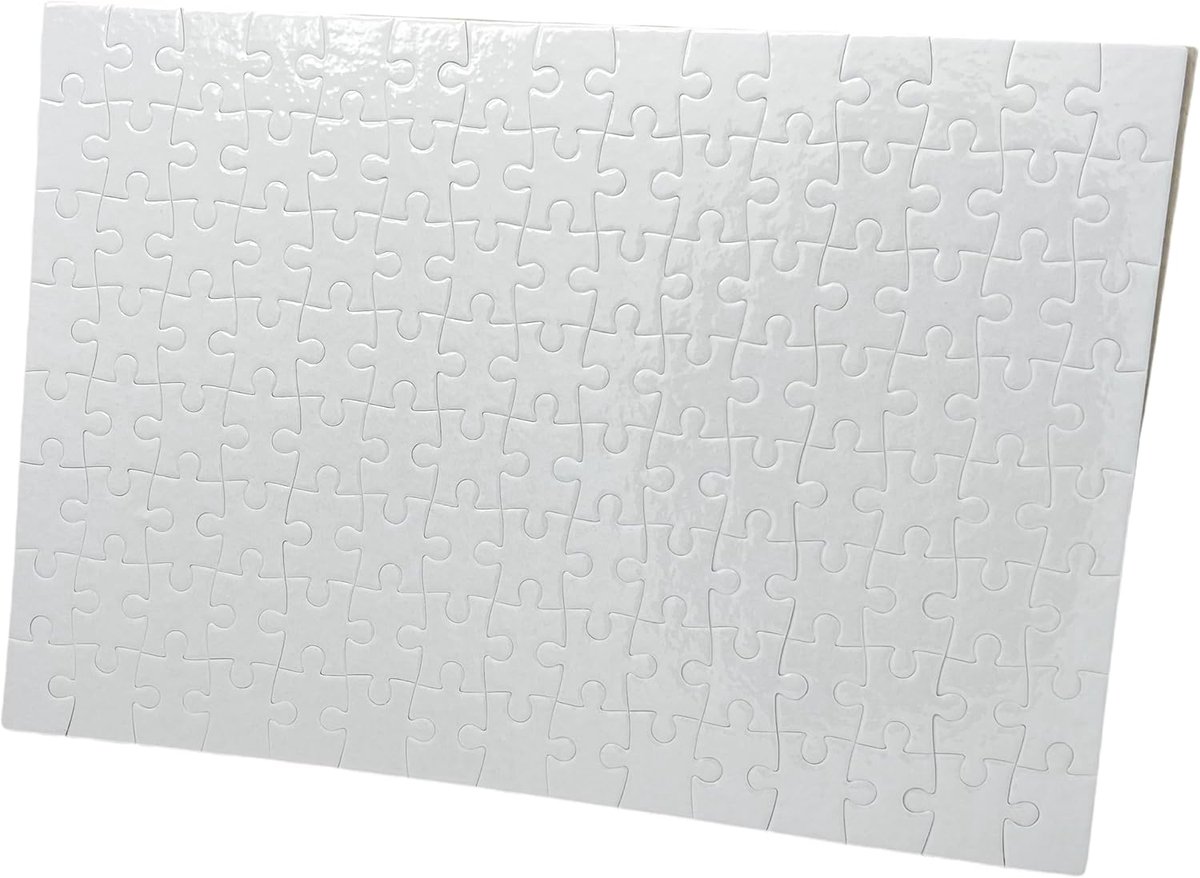 Blanco Puzzels - Legpuzzel Vellen - Zelf Puzzels Maken - Sublimatie Klaar - A4 Formaat - Wit