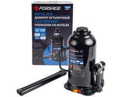 Forsage Professionele Hydraulische Potkrik - 20 Ton - 235 t/m 445 mm - Met Veiligheidsventiel - Robuuste Wagenkrik - F-T92004 EURO