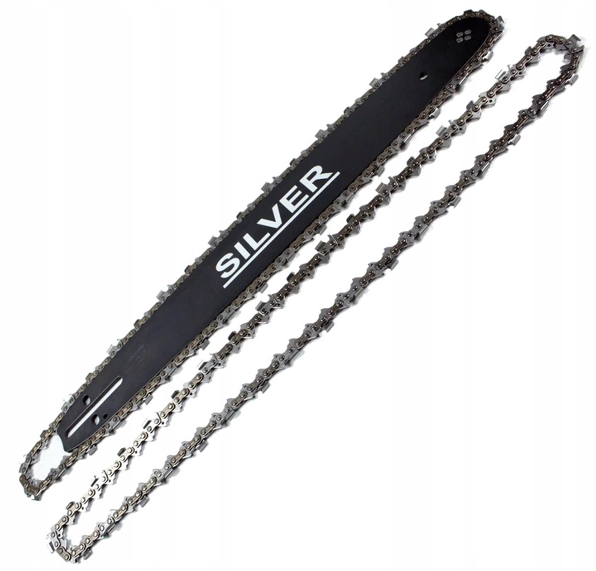 Silver Serie - Kettingzaag Geleider met Kettingen - 40cm - 16" - 3/8" - 56 Schakels