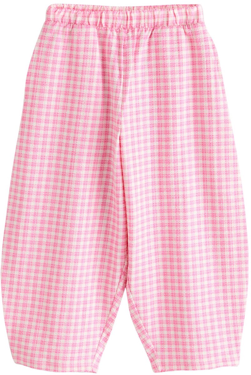 Next - Meisjes - Getextureerde barrel broeken - Roze