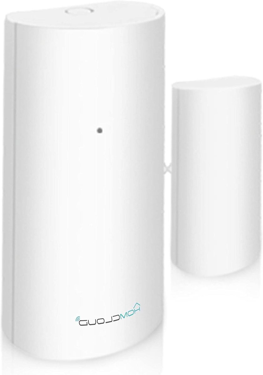 Zigbee Deur Raamsensor - Magnetisch Contact Alarm - Huis Beveiligen - Directe App Meldingen - 8x5x3 cm - Wit
