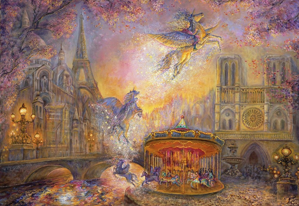 Grafika puzzel Magical Merry Go Round - 1000 stukjes legpuzzel.