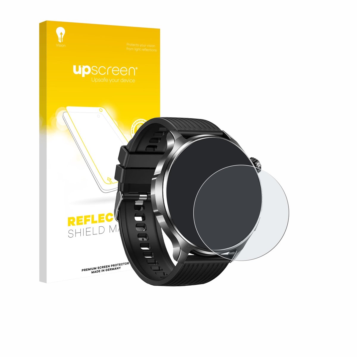 upscreen - Screenprotector voor SLOKSFil I136 1.52" - Folie Beschermfolie anti glare matte