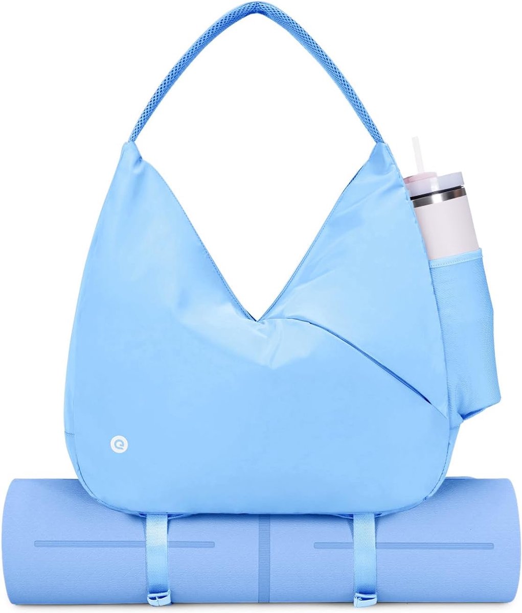 Sporttas Dames - Reistas Yoga - Weekend Weg - Verborgen Mat Houder - 44.5 x 16 x 45.7 cm