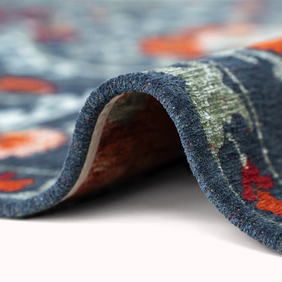 Louis De Poortere vloerkleed Nordic - blauw - 280x390cm