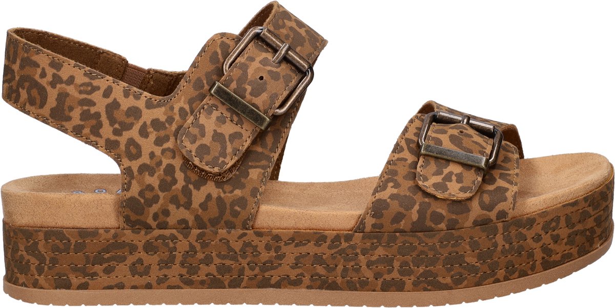 Bobs Misty Kiss dames sandaal - Leopard - Maat 39