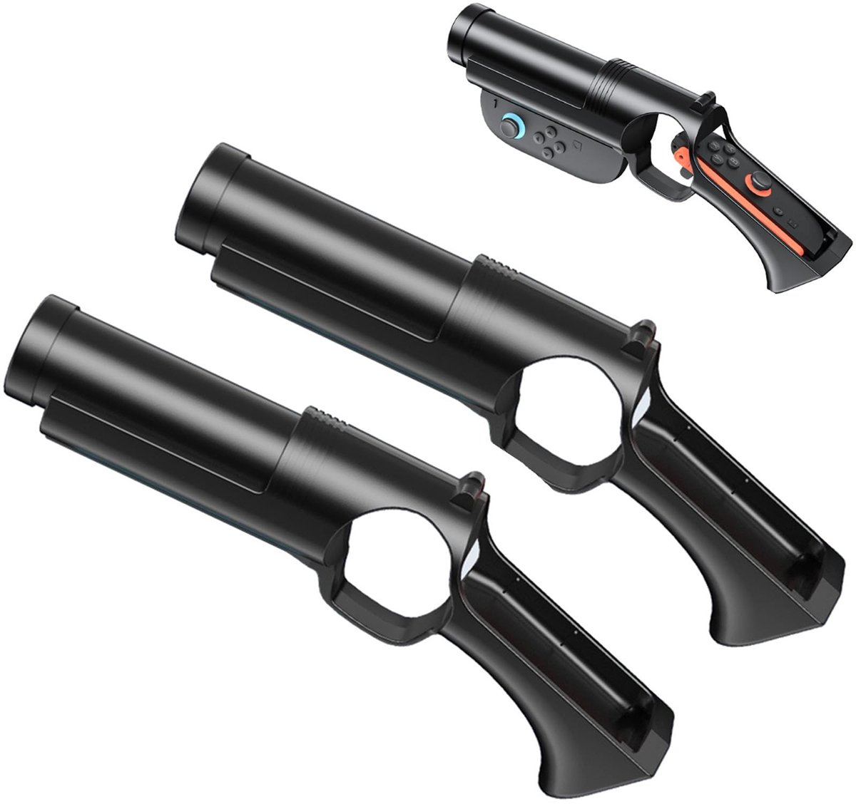 Allecto - Schietgeweer Controllers Houder - Ergonomische Geweerkolf - Voor Nintendo Switch 2 - Joy-Con - Gaming Accessoires - Handige Grip - Geschi...