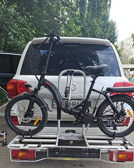 SAMEBIKE CY20 Elektrische Vouwfiets 20" - 250W Motor - 36V 13Ah Uitneembare Accu - 45–90 km Bereik - Shimano 7 Versnellingen - LED Display & Voor/achterverlichting - Opvouwbaar - Zwart — afbeelding 3