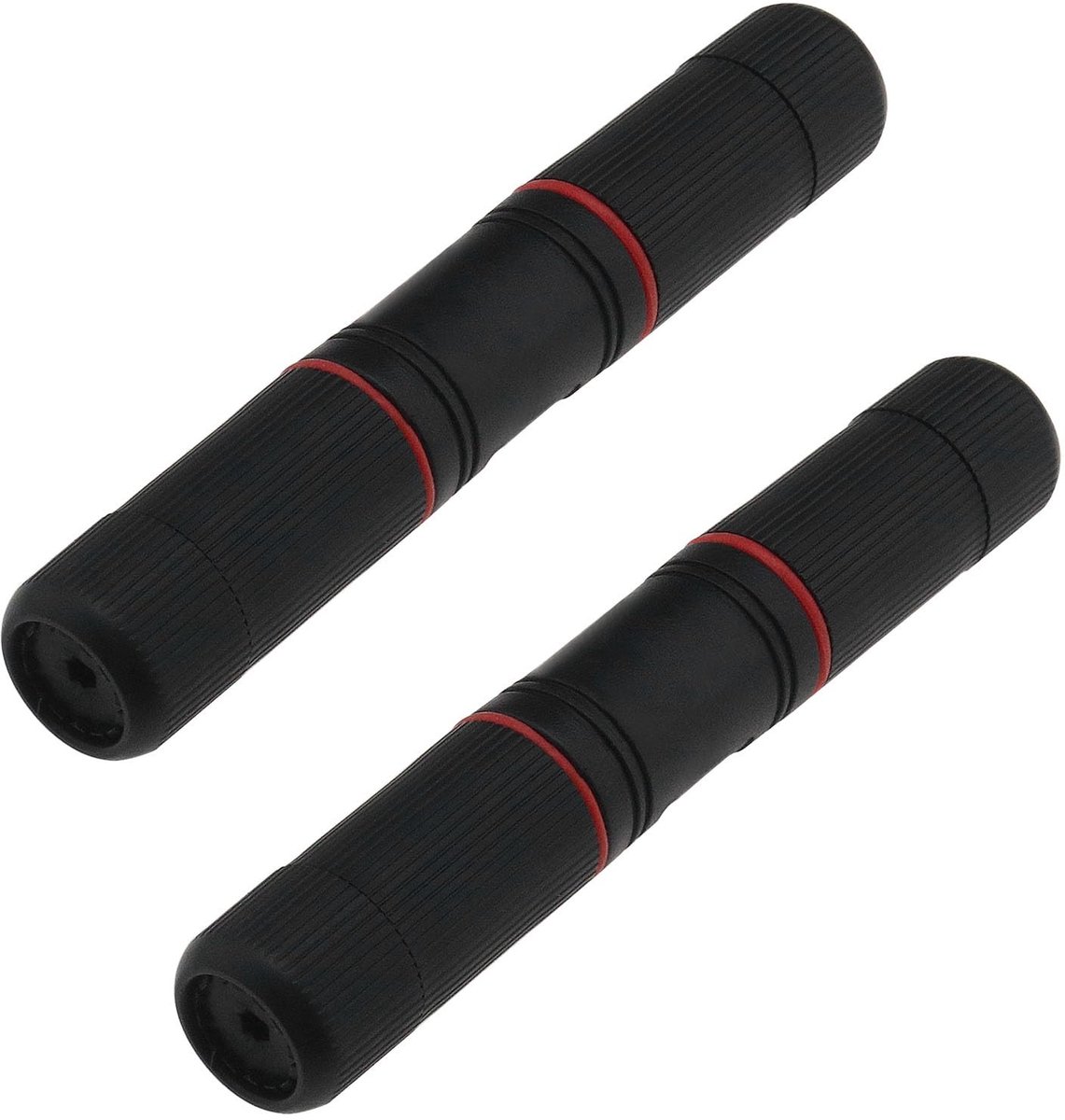 Allecto - RJ45 Koppeling - Waterdichte Connector - Eenvoudige installatie - Zwart - LAN Koppeling - Geschikt voor Cat8/Cat7/Cat6/Cat5e/Cat5 - 2 stuks