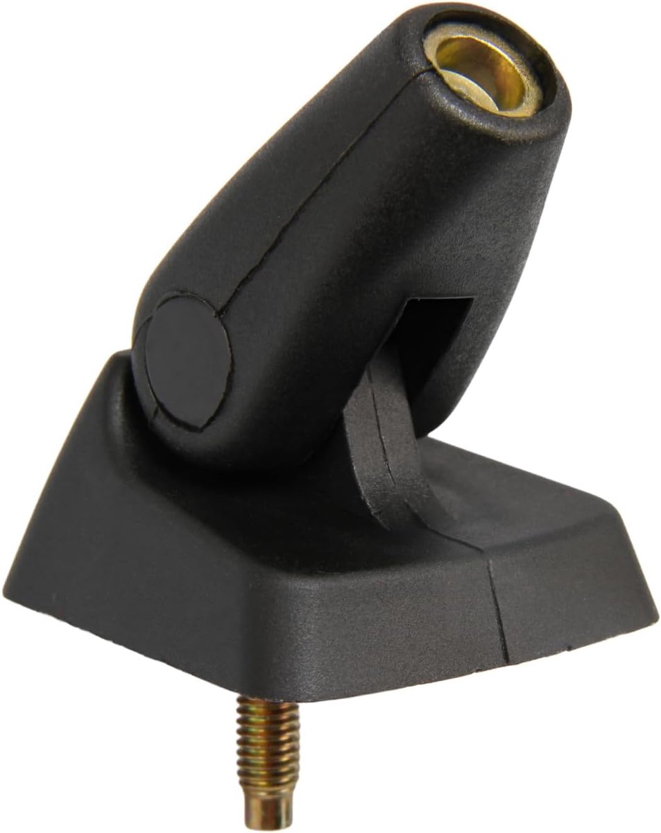Antennevoet, autoantenne, OEM 656110/8200684863, Geschikt voor C1 C2 C3, 106 206 306 (zwart)
