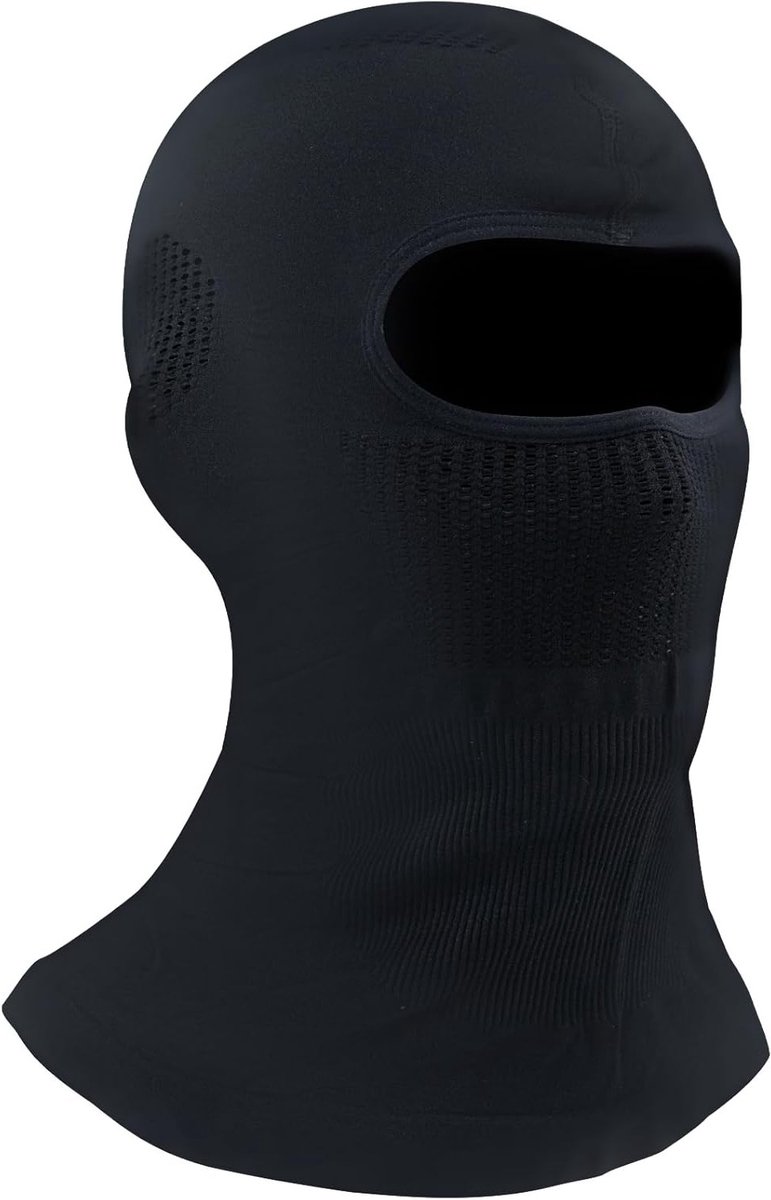 Volledige gezichtsbedekking balaclava, ademend en warm, ideaal voor winterse activiteiten en sport.
