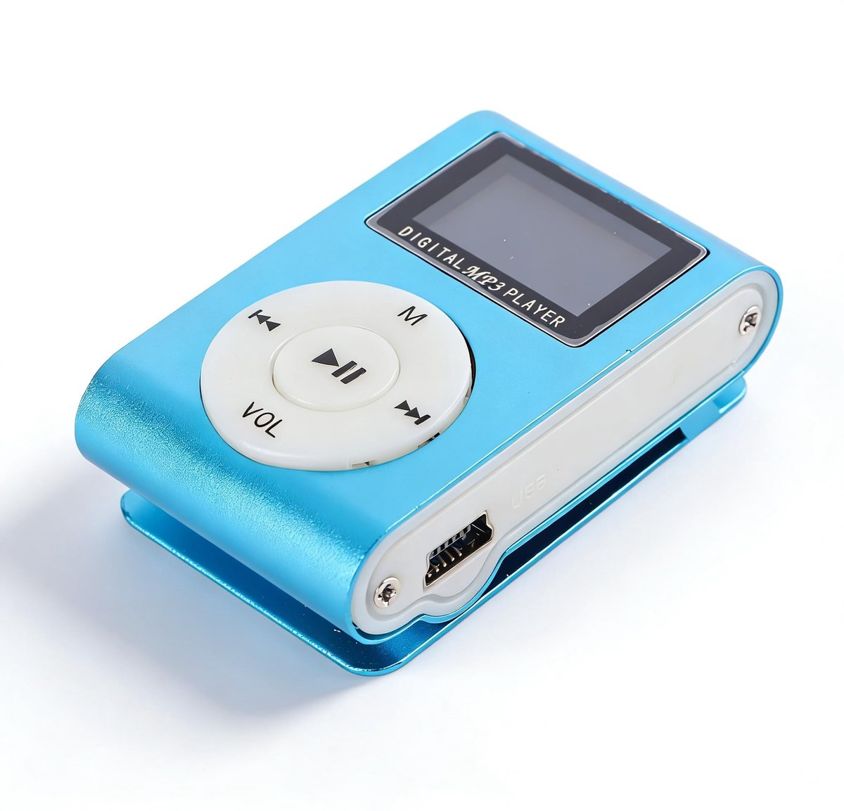Allecto - MP3-speler - Draagbare Muziekspeler - Super Lange Standby Tijd - Mini Formaat - Geheugenkaart 128 MB - Geschikt voor Studenten en Ouders ...