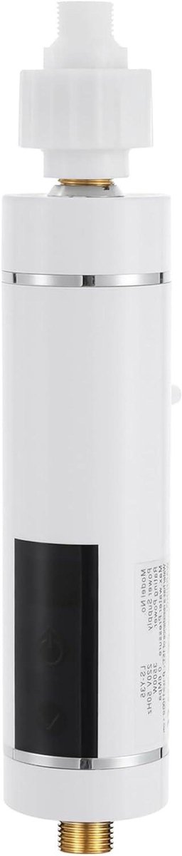 Elektrische Doorstroomboiler - Directe Waterverwarmer - Direct Warm Water - Intelligente Temperatuurregeling - 6 x 217 cm - Wit