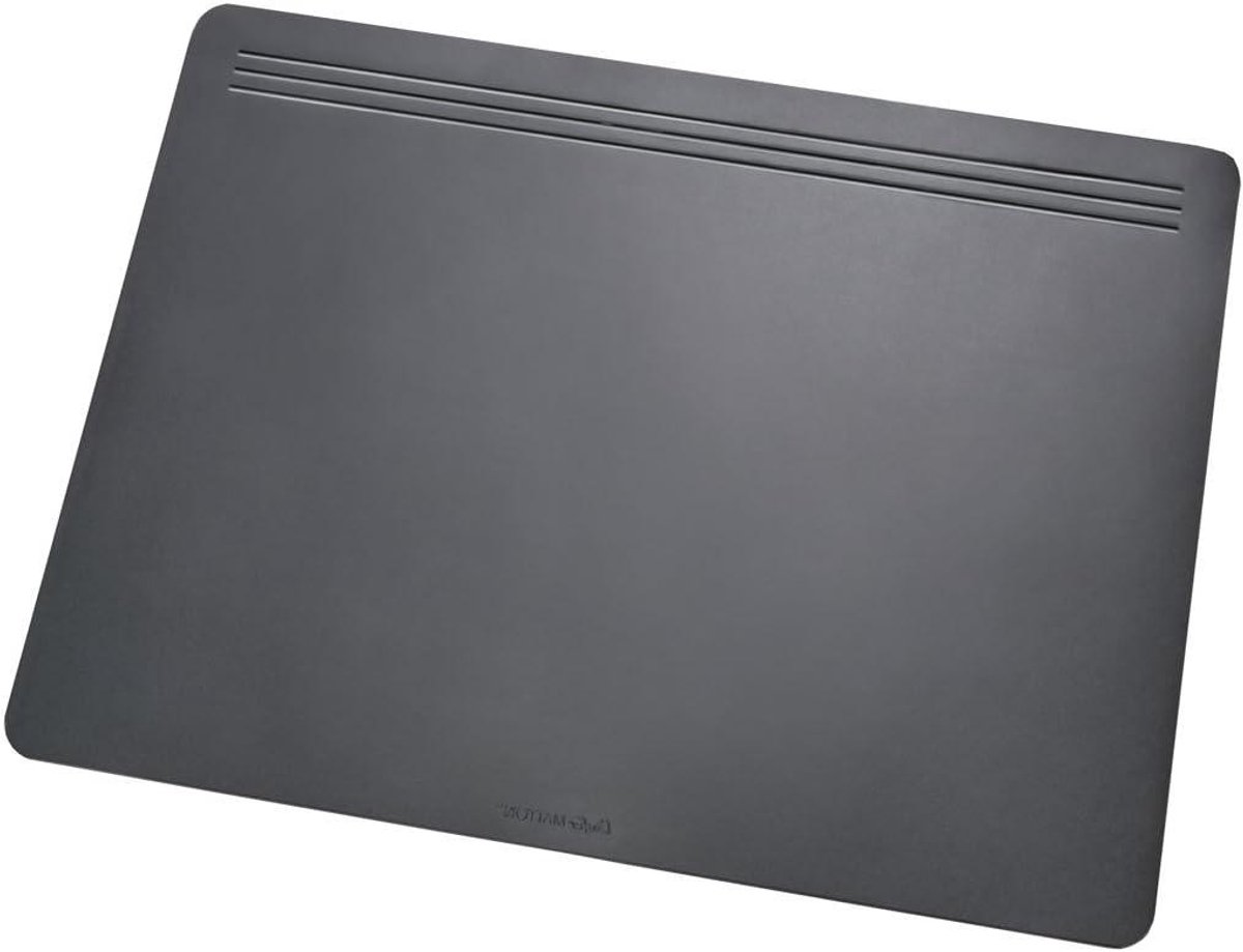Bureauonderlegger - Schrijfmat - Comfortabel Schrijven - Antislip Vlies - 49 x 70 cm - Zwart