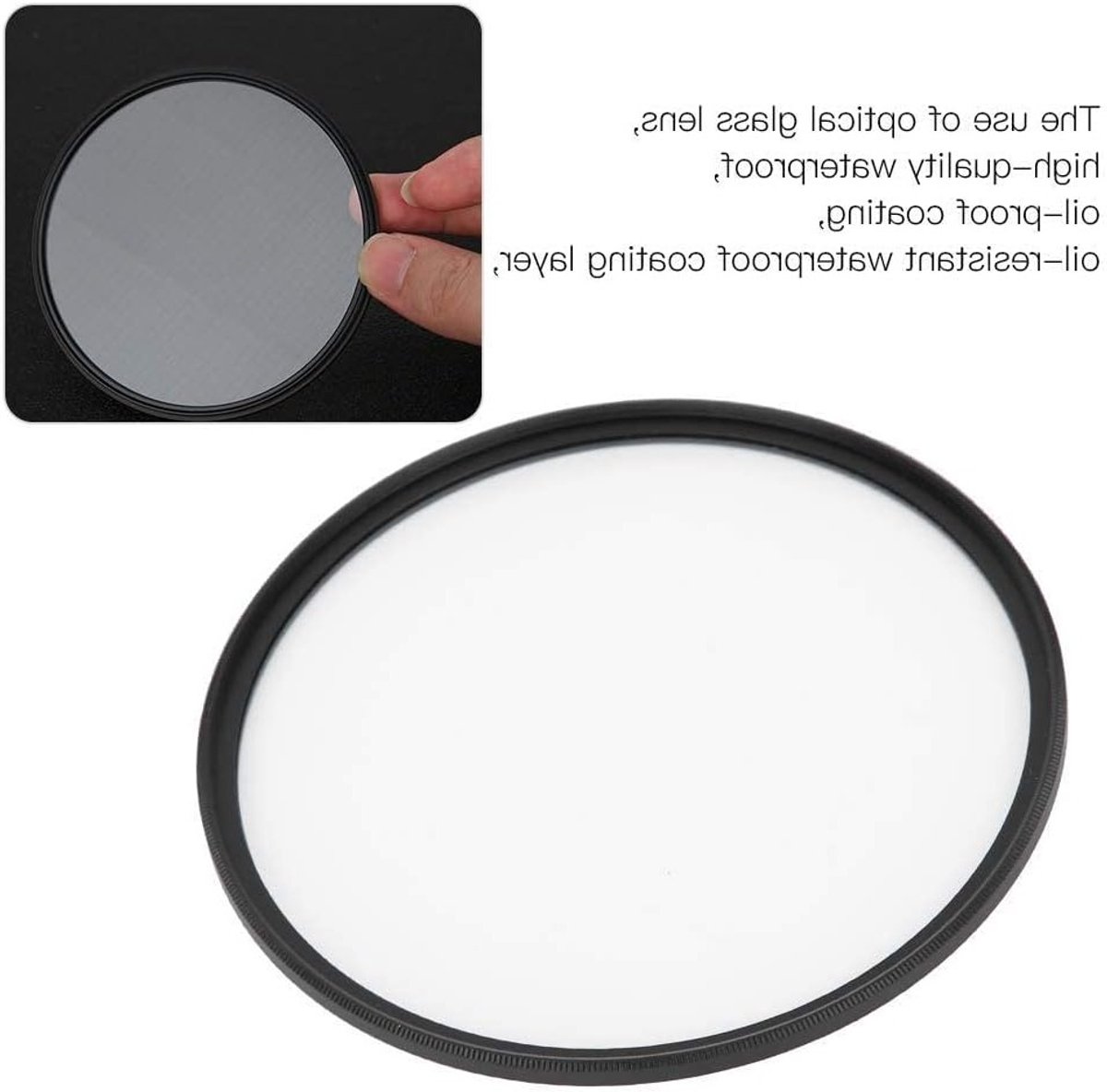 Filter voor Sterreneffect 95mm - 4 Lijnen Starlight voor Nachtfotografie en Lensgebruik